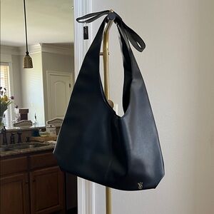 Victoria's Secret Black Shoulder Hobo Bag